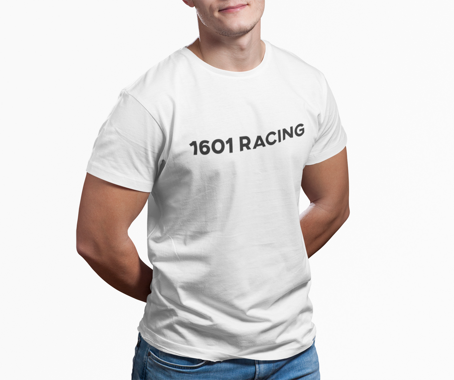 1601 Racing Chest Piece - White